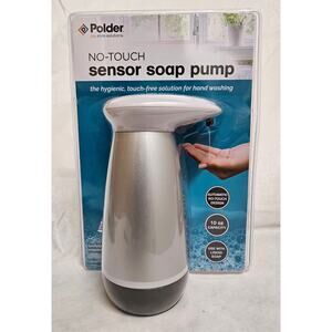 POLDER - Automatic No-Touch Sensor Soap Pump Battery Operated 10oz Capacity